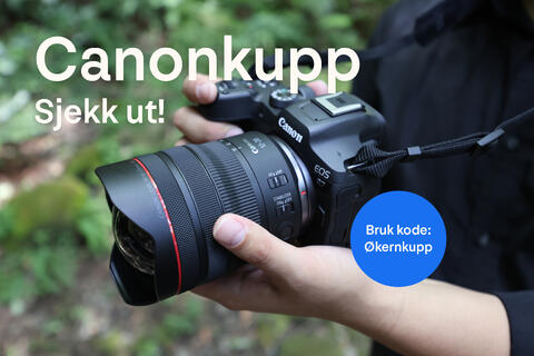 Åpningstilbud fra Canon
